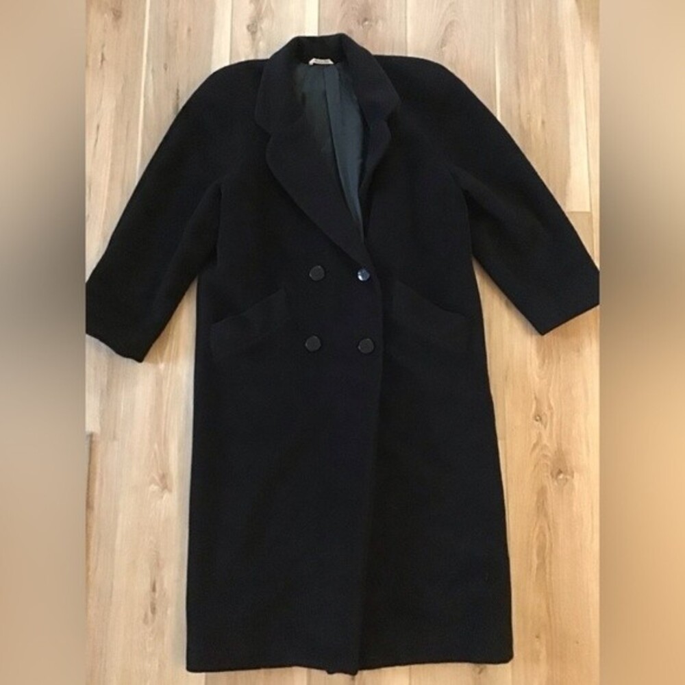 Vintage Missoni Donna Double Breasted Wool Coat 8